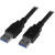 10ft USB 3.0 A to A M M