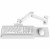 LX PRO ARM KYBRD TRAY WALL