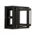 12U Corner Wall Mount Cabinet Smoked Glass with 19" EIA compliant