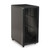 27U LINIER Server Cabinet - Glass & Solid Doors - 36" Depth Includes Locking Solid Door
