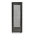 37U LINIER Server Cabinet - Glass Doors - 24" Depth with Removable Cable Access Panels