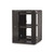 18U LINIER Swing-Out Wall Mount Cabinet Vented Door with Removable Side Panels