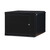 9U LINIER Fixed Wall Mount Cabinet with Locking Side Panels