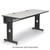 72" W x 30" D Training Table - Folkstone with Adjustable Leg Kit