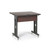 36" W x 30" D Training Table - African Mahogany Highly Mobile