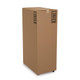 37U LINIER Server Cabinet - Glass/Vented Doors - 24" Depth available to ship LTL Freight