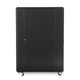 27U LINIER Server Cabinet - Glass & Solid Doors - 36" Depth 5-Year Limited Warranty