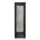 42U LINIER Server Cabinet - Glass Doors - 24" Depth with Adjustable Rails