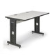 60" W x 30" D Training Table - Folkstone with Adjustable Leg Kit
