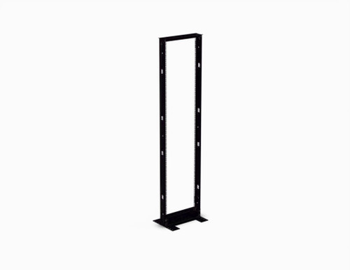 45U 2-Post Rack with Cage Nut Style Rails