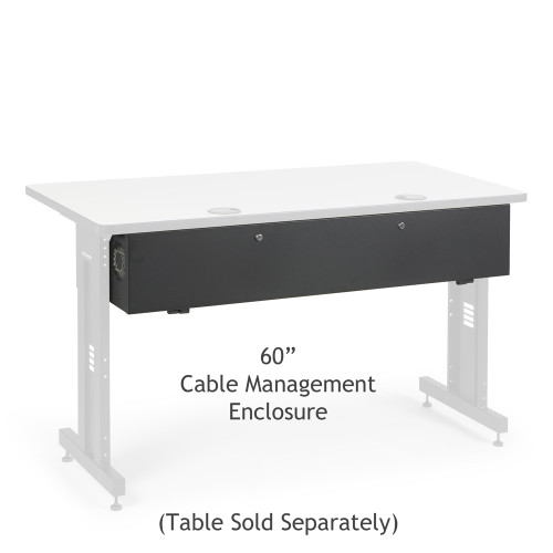 Training Table Cable Management | Cable Drawer