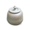 Super-grade lava-clay tea caddy (tea storage container). Unique and rare lava clay material.