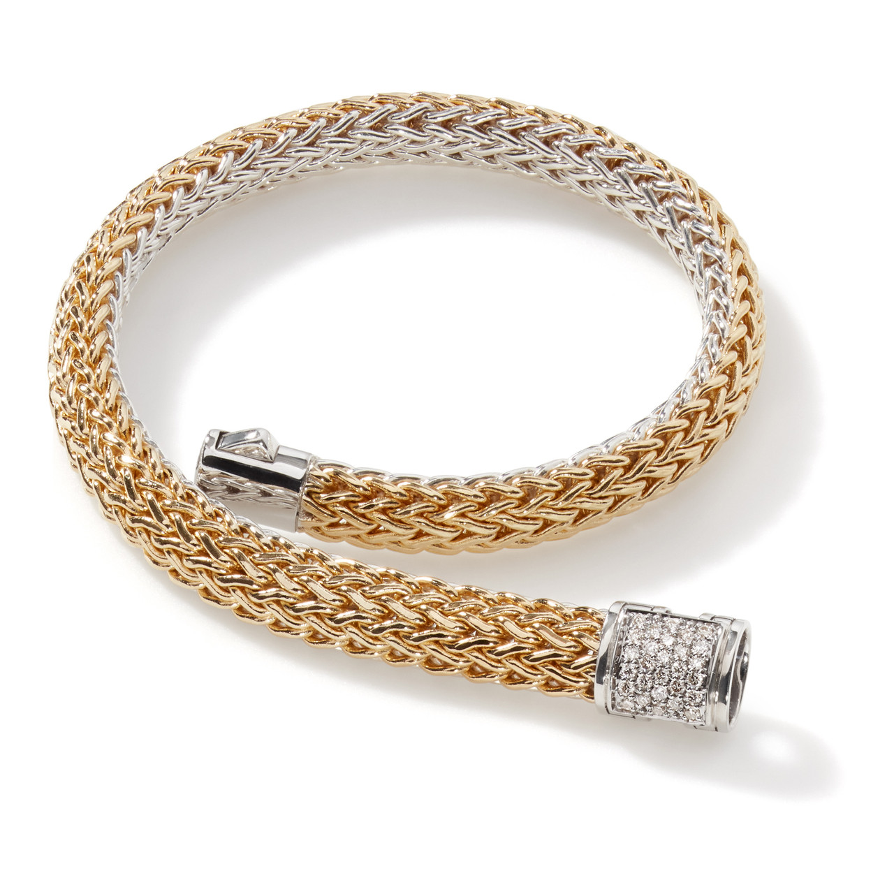John Hardy Rata Chain Reversible Bracelet