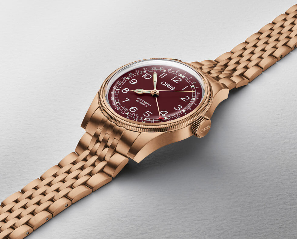 ORIS BIG CROWN POINTER DATE BRONZE 80TH ANNIVERSARY EDITION 01