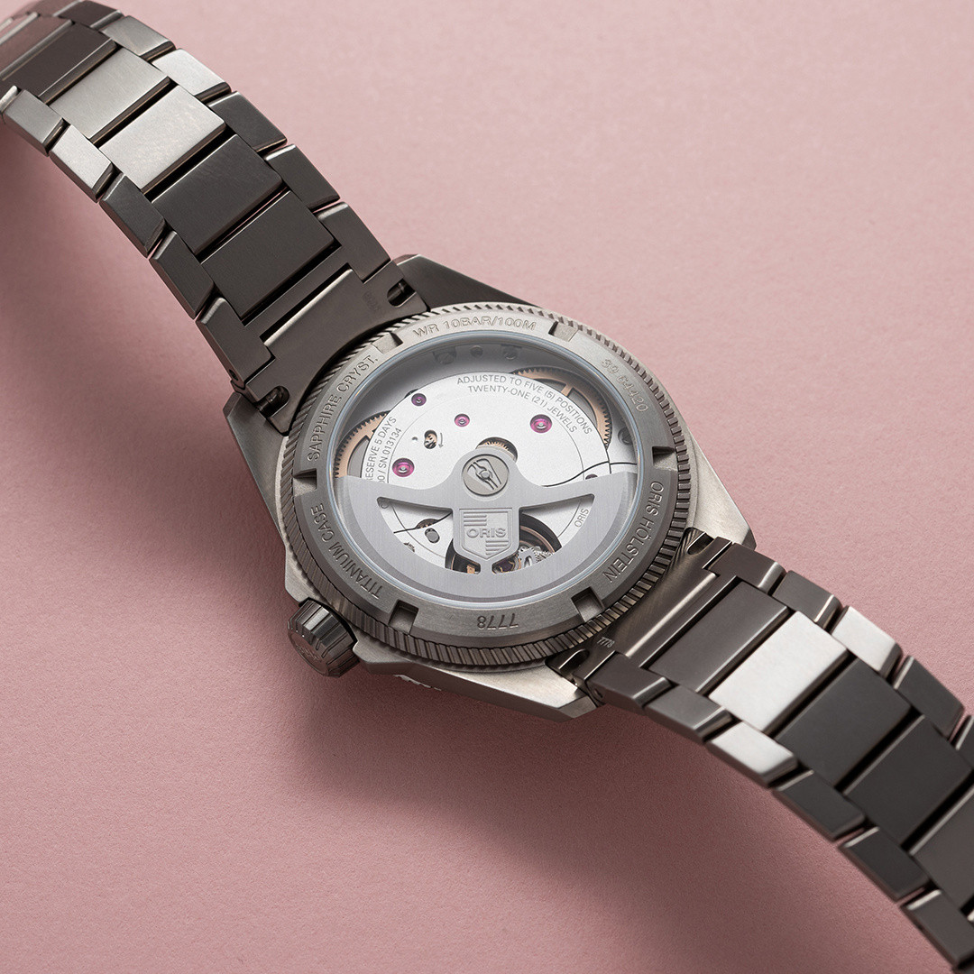 Oris ProPilot X Calibre 400 39 mm Automatic Watch Salmon Dial (Ref