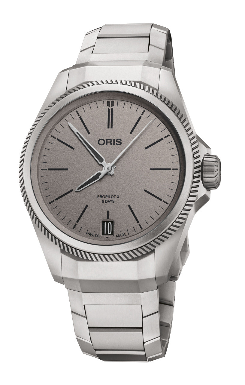 Oris ProPilot X Calibre 400 39 mm Automatic Watch Grey Dial (Ref