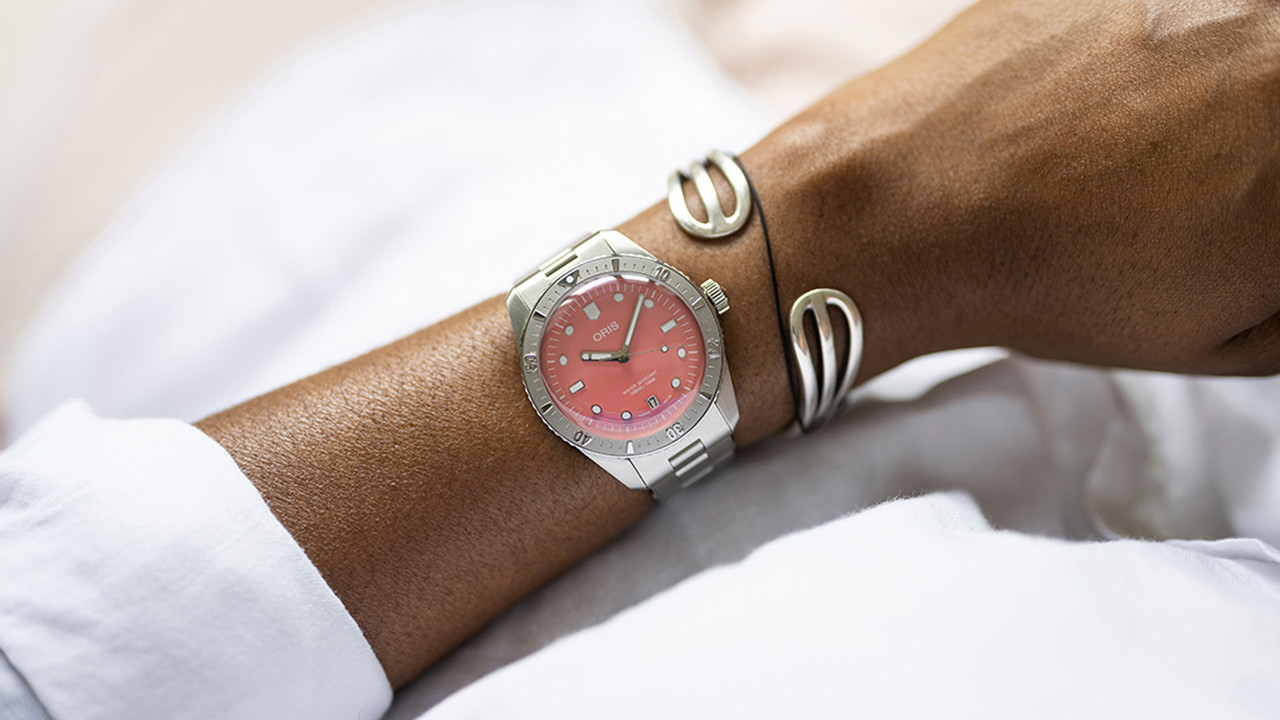 Oris Divers Sixty-Five “Cotton Candy” 38 mm | Pink Dial | 01-733