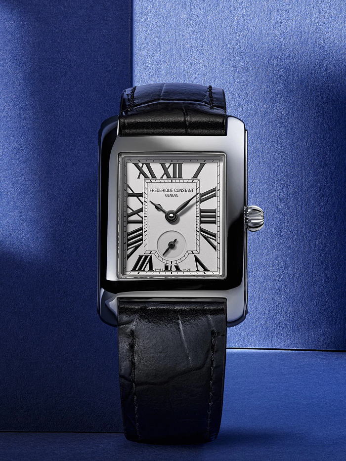 【中古】FREDERIQUE CONSTANT クラシック カレ Frederique Constant Classics Carrée Small Seconds – 36 × 25 mm