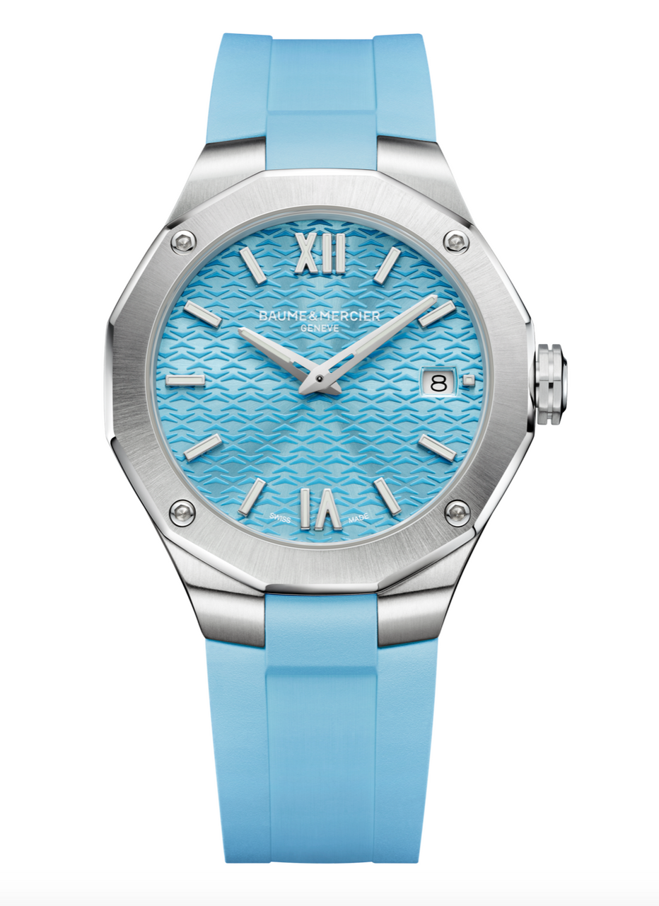 【美品】BAUME & MERCIER Riviera レディース 腕時計 Baume Mercier Riviera Canada, buy Riviera 10800 Toronto, azure