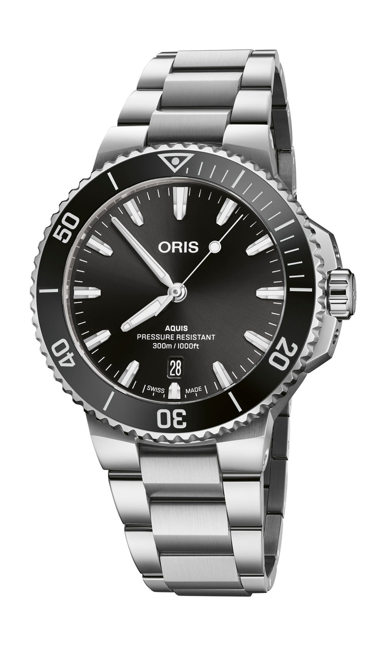 Oris Aquis Date 41.5 mm | Black Dial | 01-733-7787-4154-07-8-22