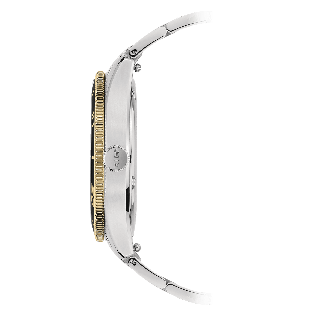 アクセサリー me0702 56600 Mido Ocean Star 39 Automatic 39 mm Gold Dial Stainless Steel