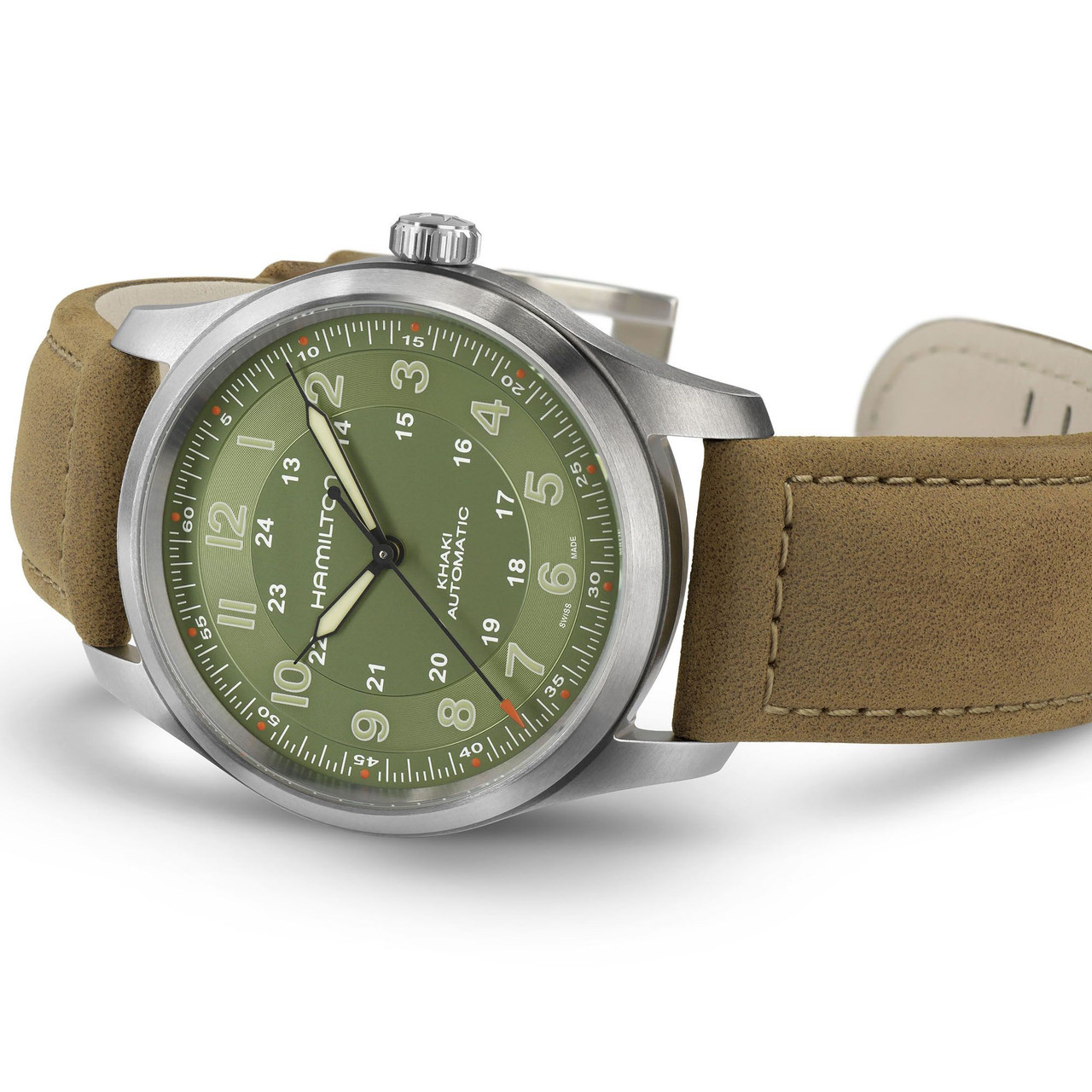 Khaki Field Titanium Auto Automatic | 42mm | H70545560