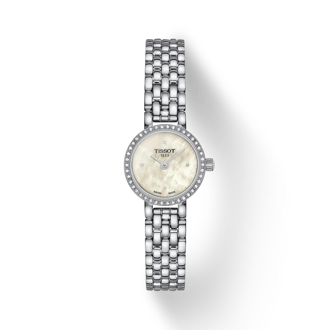 NWT Tissot Lovely Mother of Pearl Dial Ladies Watch Tissot Lovely Round 19.5mm Mother-of-Pearl Dial Ladies  main image 4