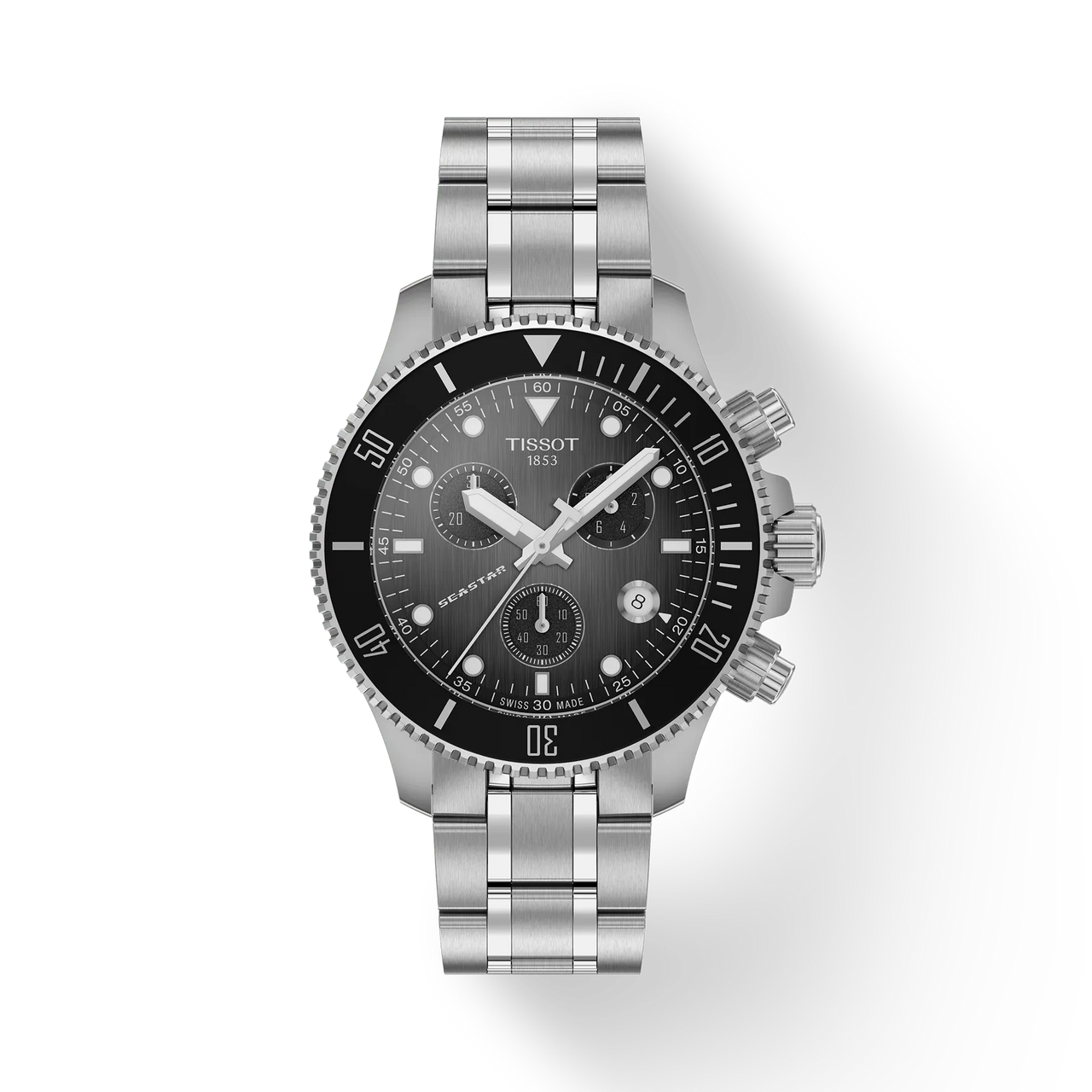 Tissot Seastar 1000 Quartz Chronograph 38 mm Graded Grey-Black