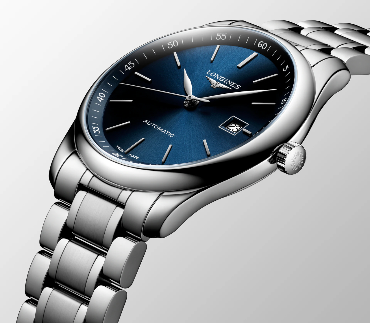 Longines Master Collection Automatic 40 mm Blue Sunray Dial
