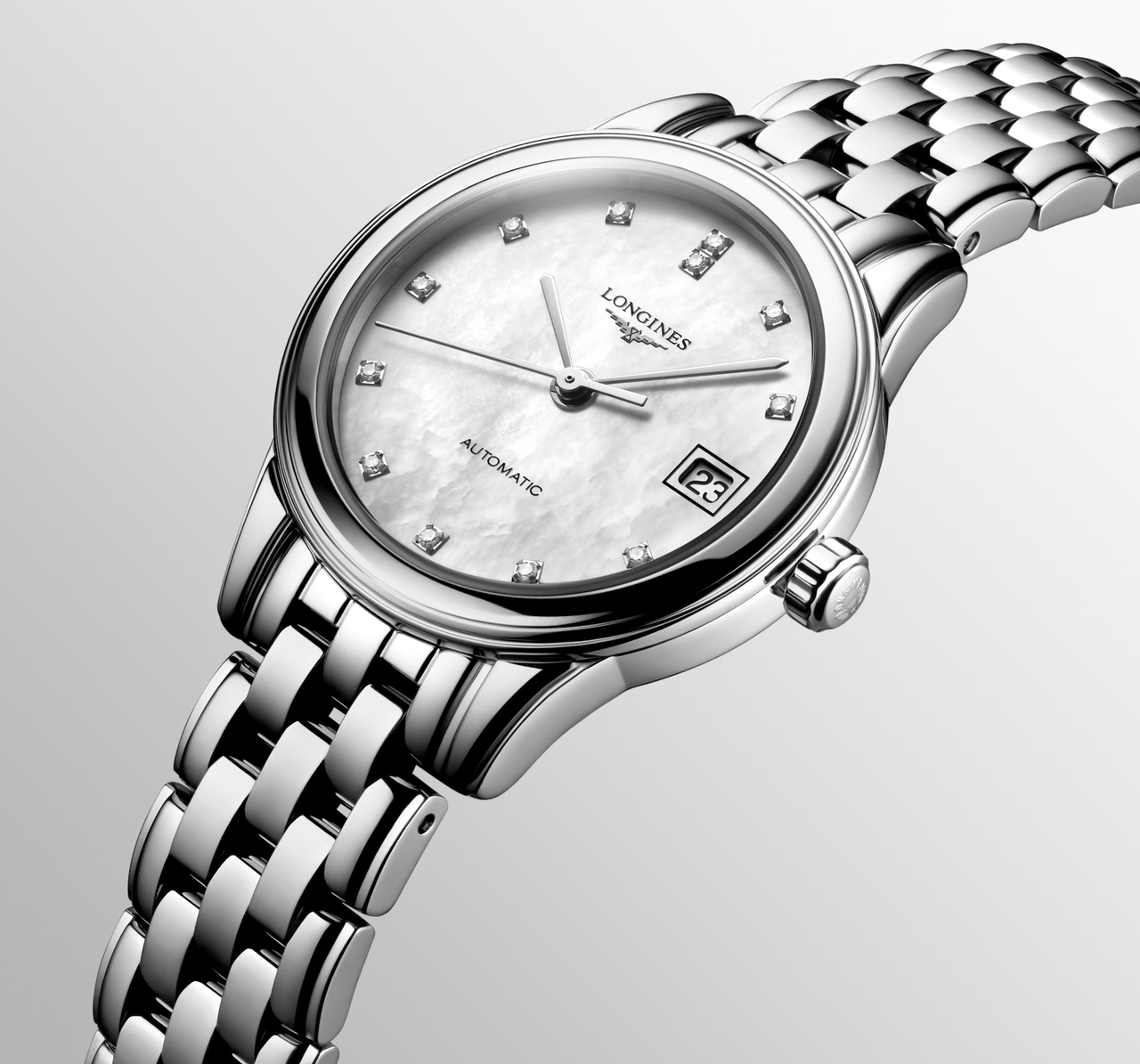 Longines Flagship Classic Automatic White Mother-of-Pearl Dial