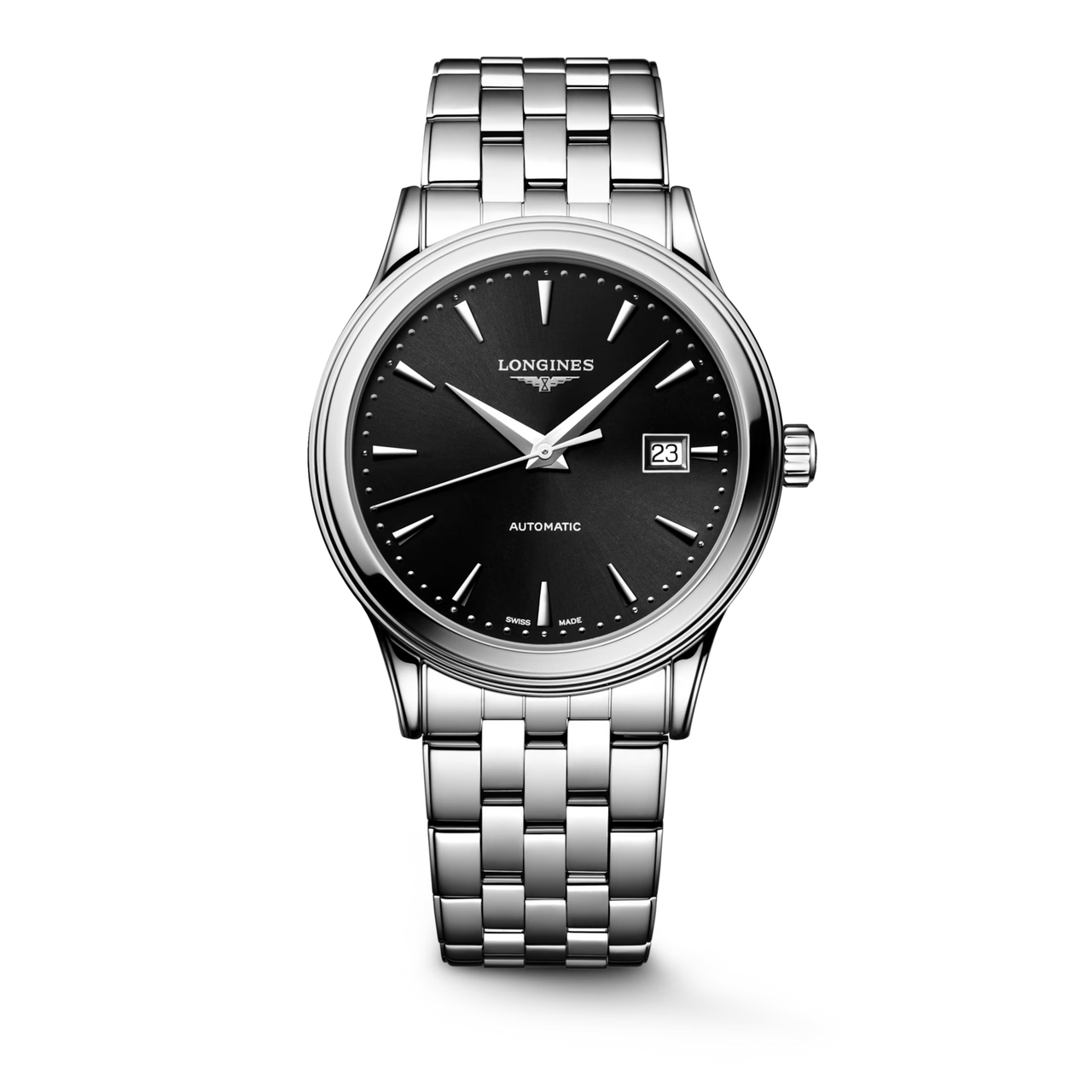 Longines Flagship Classic Automatic 40 mm Sunray Black Dial