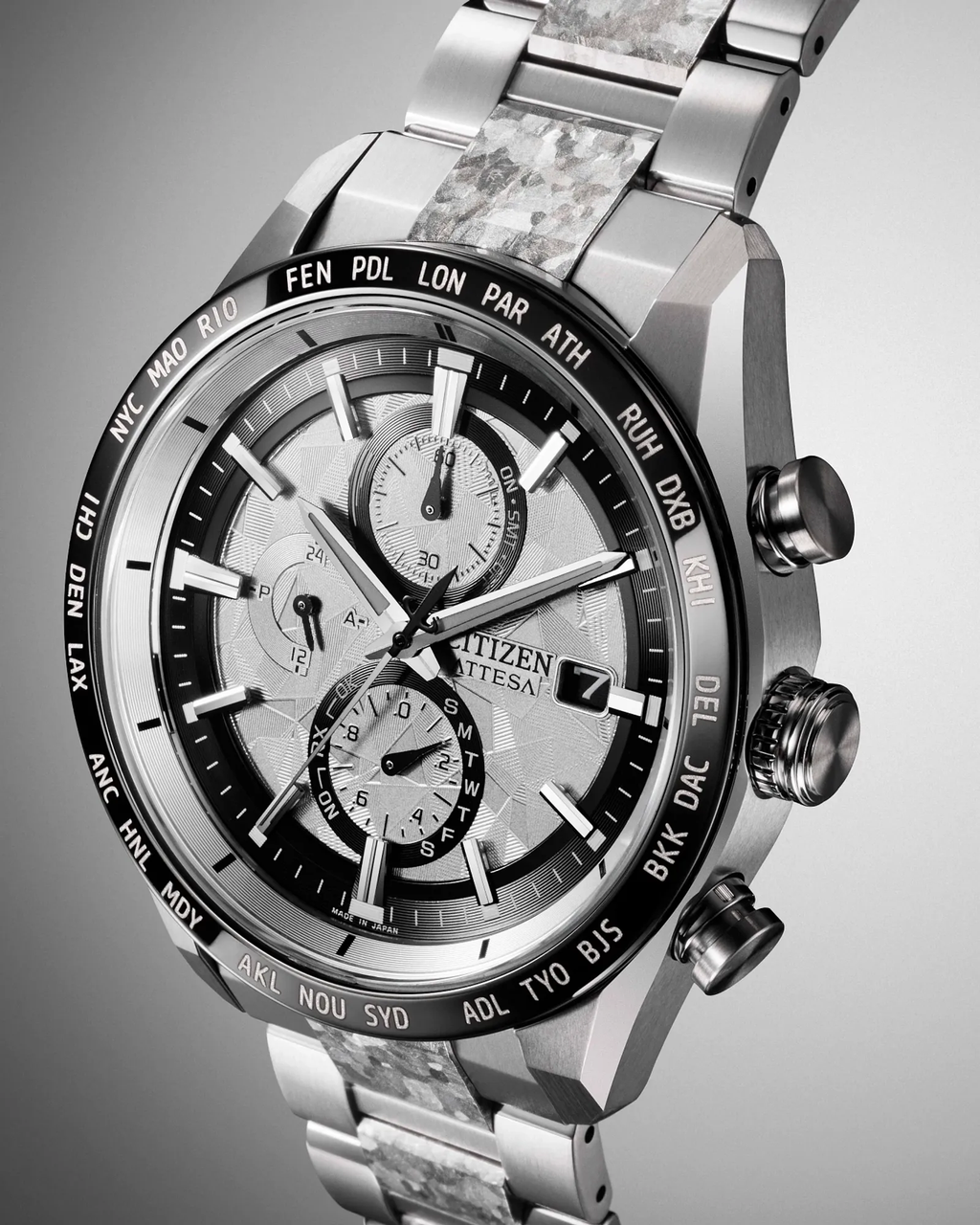 Citizen Attesa Platinum Shine AT8284-61A Limited Edition Atomic
