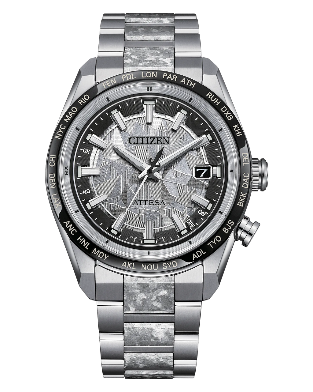 Citizen ATTESA Platinum Shine Super Titanium™ Atomic Time 40.6mm