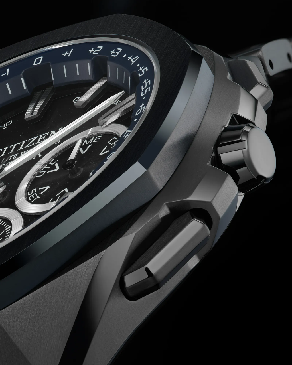Citizen ATTESA Super Titanium™ Satellite Wave GPS 43.2mm Grey Dial