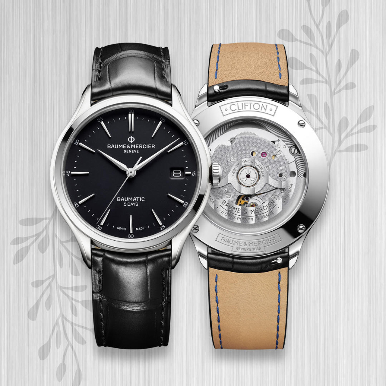 Baume & mercier clifton baumatic 10399 watch Clearance