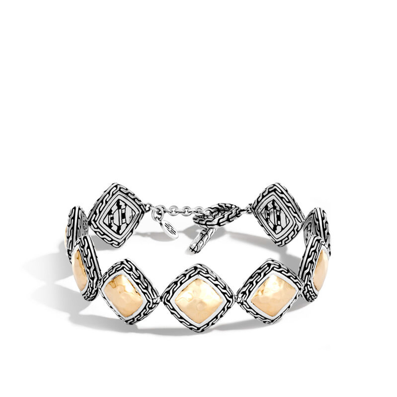 The Hammered Chain Link Bracelet