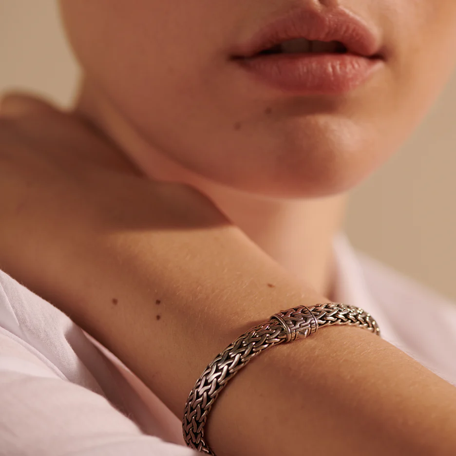 John Hardy Icon Bracelet 7.5MM – Sterling Silver Classic Chain
