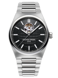 Frederique Constant FC-310B4NH6B black dial front view