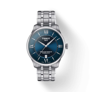 TISSOT CHEMIN DES TOURELLES POWERMATIC 80 39 MM | BLUE DIAL | BRACELET TISSOT CHEMIN DES TOURELLES POWERMATIC 80 39 MM | BLUE DIAL | BRACELET