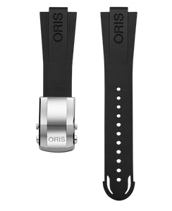 ORIS RUBBER STRAP BLACK, CASE # 7730  ORIS RUBBER STRAP BLACK, CASE # 7730