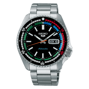Seiko 5 Sports SKX Sports Style Retro Black Regatta SRPK13K1F SRPK13 Seiko 5 Sports SKX Sports Style Retro Black Regatta SRPK13K1F SRPK13