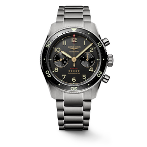 Longines Spirit Flyback Chronograph 42 mm Anthracite Dial Titanium [L3.821.1.53.6]