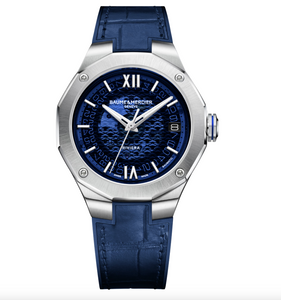 BAUME MERCIER RIVIERA BAUMATIC, BLUE DIAL | MODEL 10714 BAUME MERCIER RIVIERA BAUMATIC, BLUE DIAL | MODEL 10714