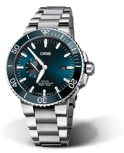 Oris Aquis Small Second Date 45.5 mm blue dial — 01-743-7733-4155-07-8-24-05PEB Oris Aquis Small Second Date 45.5 mm blue dial — 01-743-7733-4155-07-8-24-05PEB