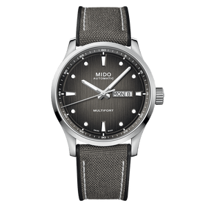 MIDO MULTIFORT M | GREY DIAL, STRAP | MODEL M038.430.17.081.00 MIDO MULTIFORT M | GREY DIAL, STRAP | MODEL M038.430.17.081.00