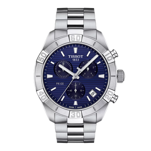 TISSOT PR 100 SPORT GENT CHRONOGRAPH BLUE DIAL | MODEL #  T101.617.11.041.00 TISSOT PR 100 SPORT GENT CHRONOGRAPH BLUE DIAL | MODEL #  T101.617.11.041.00