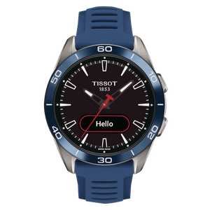 Tissot T-Touch Connect Sport T153.420.47.051.01 blue strap front view
 Tissot T-Touch Connect Sport T153.420.47.051.01 blue strap front view