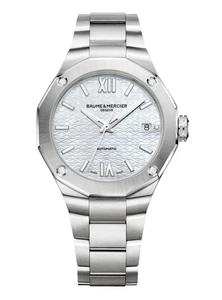Baume & Mercier Riviera Automatic 36 mm White Mother-of-Pearl Dial Steel Bracelet (10663)