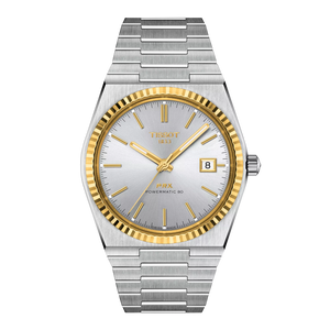 Tissot PRX Powermatic 80 T931.407.41.031.01 silver dial front view
 Tissot PRX Powermatic 80 T931.407.41.031.01 silver dial front view