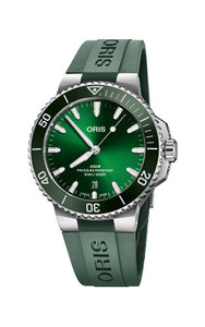 Oris Aquis Date 41.5 mm green dial — 01-733-7787-4157-07-4-22-37FC Oris Aquis Date 41.5 mm green dial — 01-733-7787-4157-07-4-22-37FC